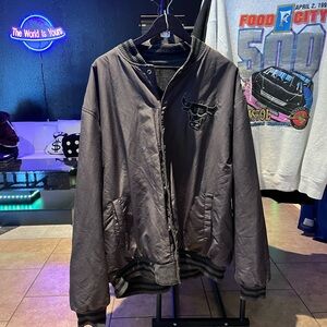 Chicago Bulls reversible varsity jacket